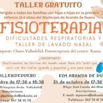 Dificultades respiratorias y Taller de lavado nasal