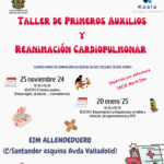 Taller de Primeros Auxilios y Reanimación Cardiopulmonar